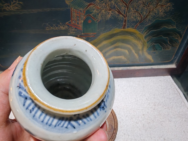 古玩陶瓷青花罐真品鑒賞圖