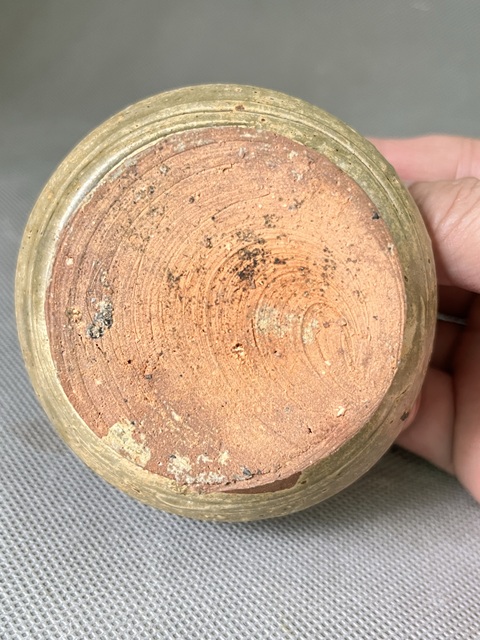 古玩陶瓷岳州窯連體杯真品鑒賞圖