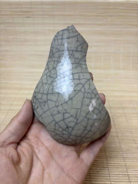 古玩陶瓷五大名窯之一哥窯【官】標本拍賣,當前價格200元