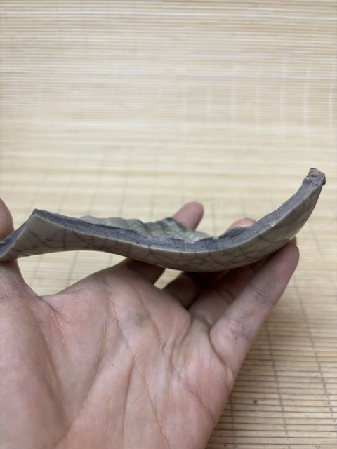 古玩陶瓷五大名窯之一哥窯【官】標本拍賣,當前價格200元