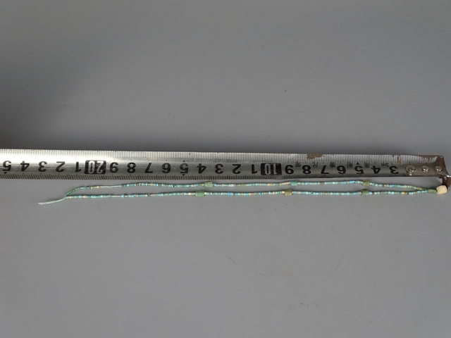古玩玉器戰國時期高古松石珠串拍賣，當前價格299元