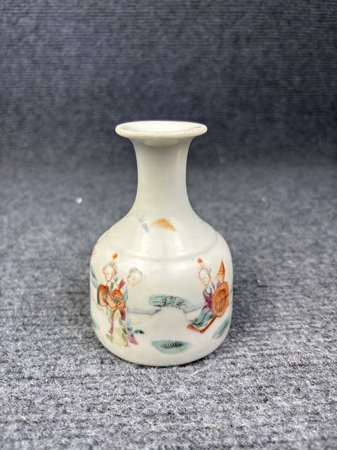 古玩陶瓷粉彩人物故事西廂記酒壺拍賣,當前價格1388元