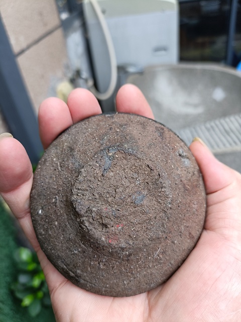 古玩陶瓷元代烏金釉茶盞拍賣,當前價格198元