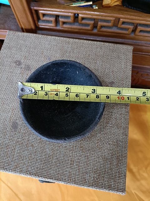 古玩陶瓷元代烏金釉茶盞拍賣,當前價格198元