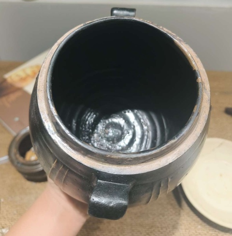 古玩陶瓷線條罐拍賣，當前價格3200元