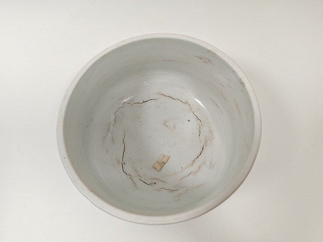 古玩陶瓷青花人物故事紋爐真品鑒賞圖