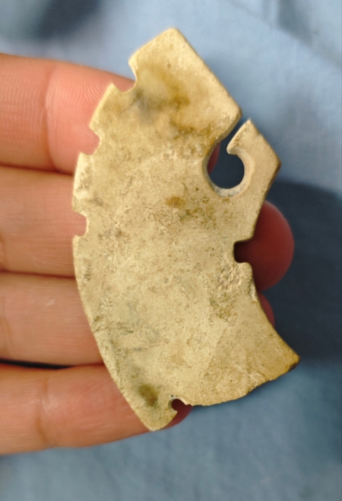 古玩玉器仿古玉殘片真品鑒賞圖