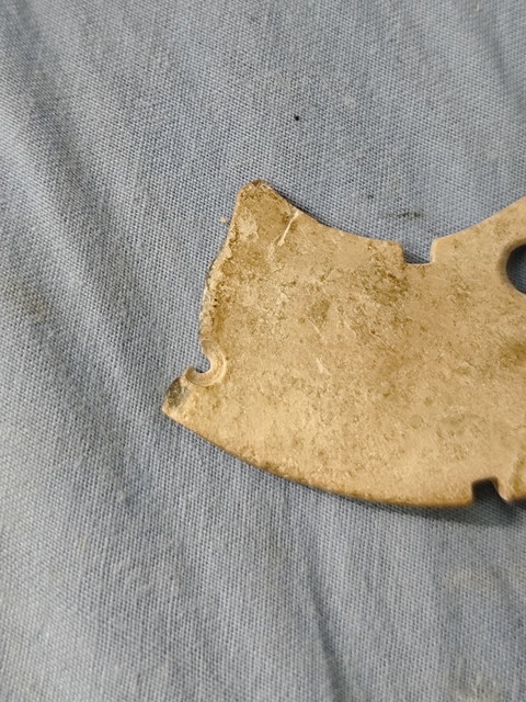 古玩玉器仿古玉殘片真品鑒賞圖