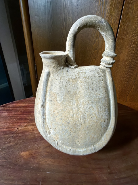 古玩陶瓷遼代皮囊壺真品鑒賞圖