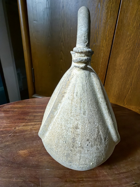 古玩陶瓷遼代皮囊壺真品鑒賞圖