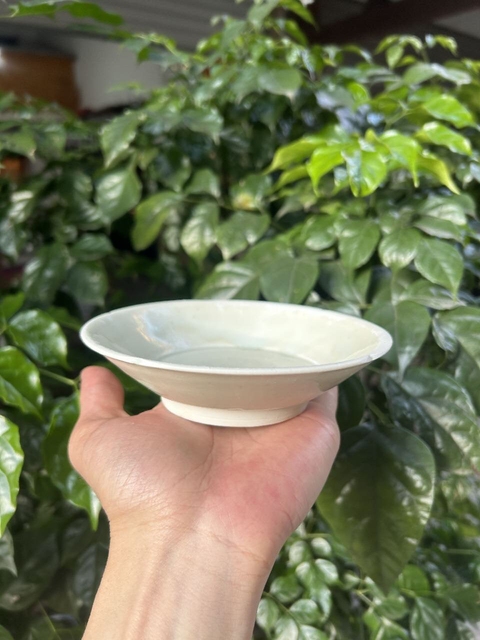 古玩陶瓷青白釉花口洗真品鑒賞圖