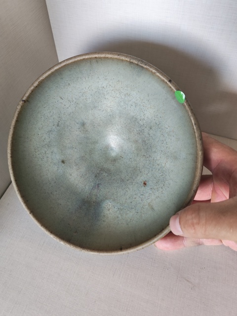 古玩陶瓷元代·鈞瓷碗 真品鑒賞圖