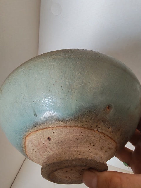 古玩陶瓷元代·鈞瓷碗 真品鑒賞圖