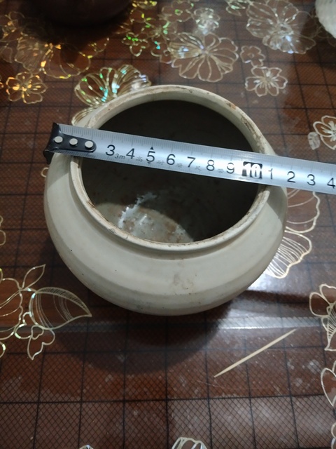 古玩陶瓷白釉褐彩罐宋代的拍賣,當前價格1299元