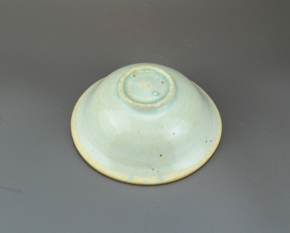 古玩陶瓷湖田窯青白釉斗笠碗真品鑒賞圖