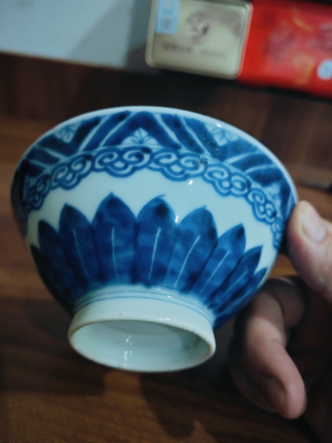 古玩陶瓷青花碗真品鑒賞圖