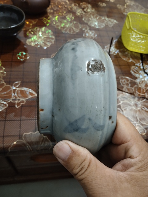 古玩陶瓷青花花卉紋香爐拍賣,當前價格1888元