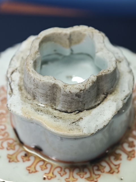 古玩陶瓷茶葉罐拍賣(mài)，當(dāng)前價(jià)格2200元