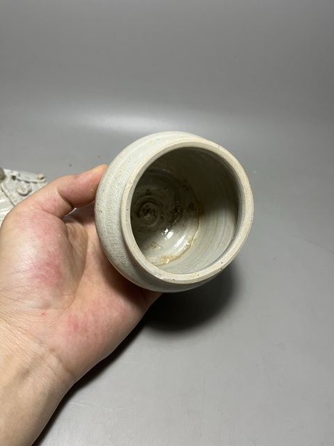古玩陶瓷青白釉茶葉罐拍賣,當(dāng)前價格0元