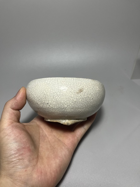 古玩陶瓷漳州窯哥釉香爐拍賣,當前價格0元