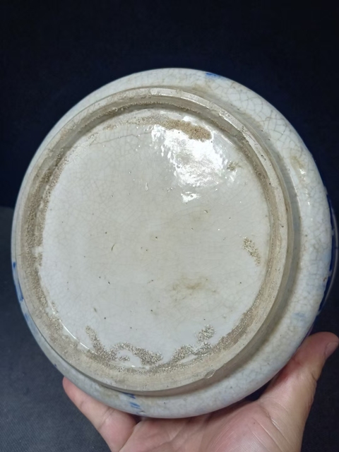 古玩陶瓷龍紋青花香爐真品鑒賞圖