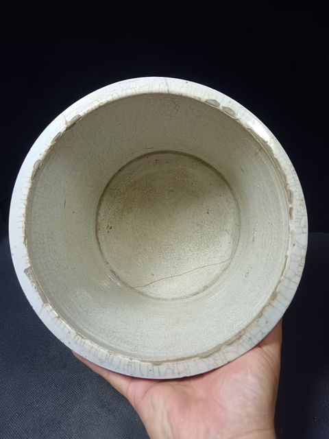 古玩陶瓷龍紋青花香爐真品鑒賞圖