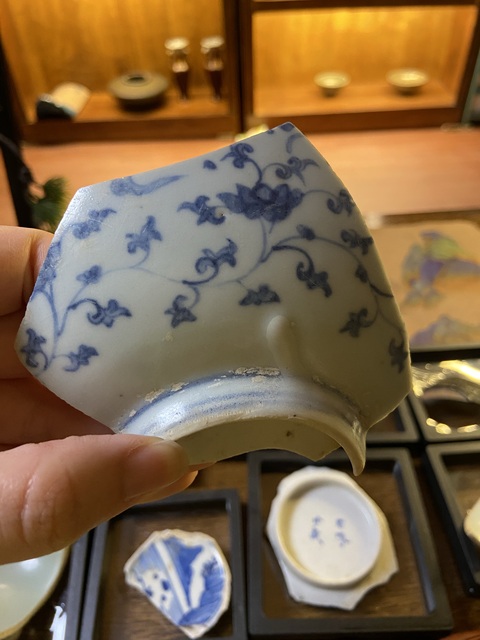古玩陶瓷青花碗標(biāo)本真品鑒賞圖
