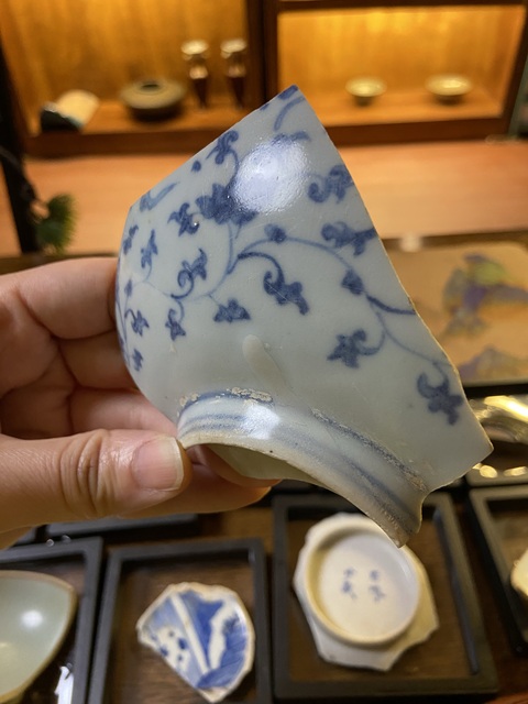 古玩陶瓷青花碗標(biāo)本真品鑒賞圖