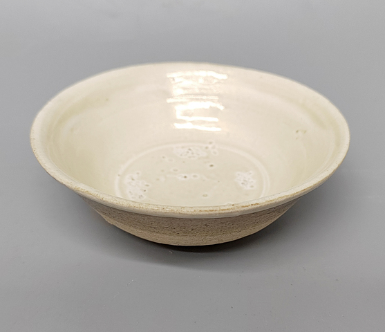 古玩陶瓷元代白釉盞拍賣,當前價格38元
