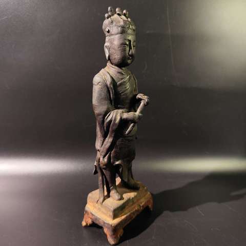 古玩銅器造像拍賣,當(dāng)前價格66000元