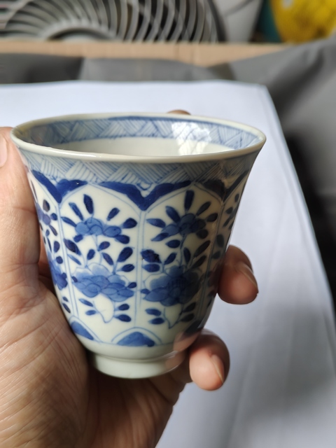 古玩陶瓷青花杯拍賣,當(dāng)前價(jià)格5800元