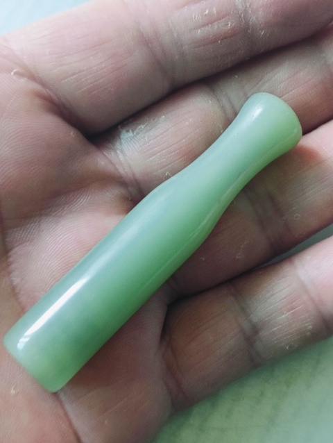 古玩玉器老料器煙嘴拍賣,當(dāng)前價(jià)格48元