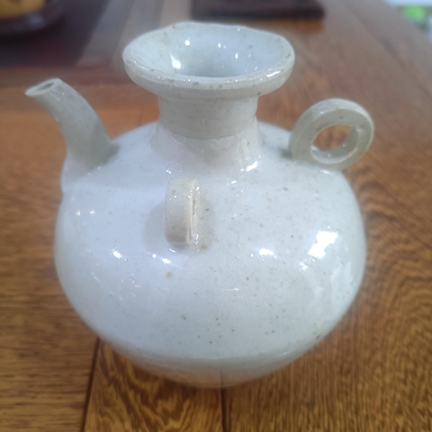 古玩陶瓷明青白釉三系執壺拍賣,當前價格1380元