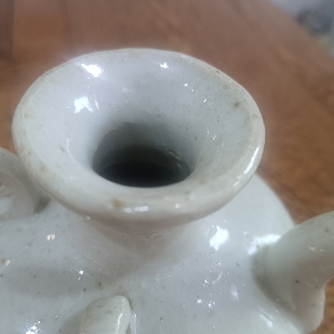 古玩陶瓷明青白釉三系執壺拍賣,當前價格1380元