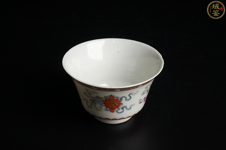 古玩陶瓷民國(guó)·粉彩八吉祥紋碗拍賣，當(dāng)前價(jià)格5000元