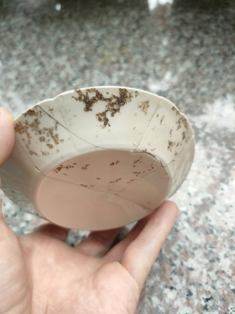 古玩陶瓷定窯白釉葵口洗拍賣,當前價格2200元