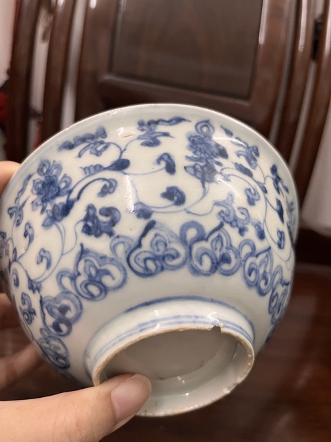 古玩陶瓷明成化青花碗拍賣,當前價格12800元