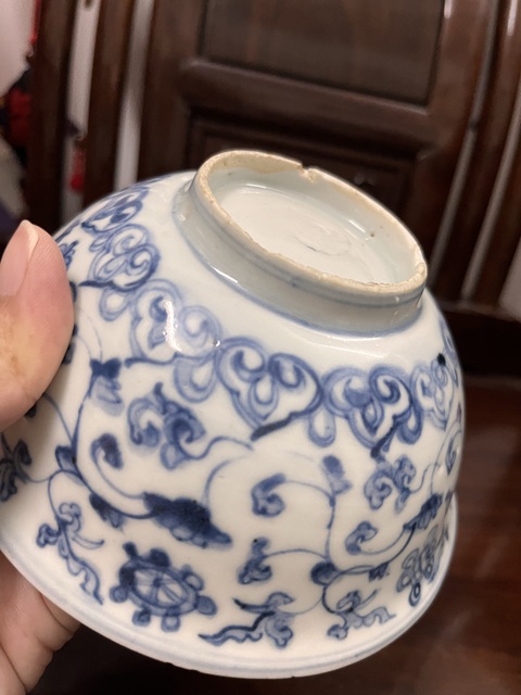 古玩陶瓷明成化青花碗拍賣,當前價格12800元