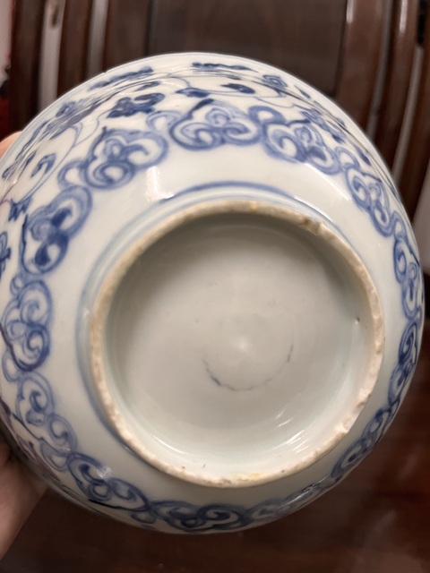 古玩陶瓷明成化青花碗拍賣,當前價格12800元