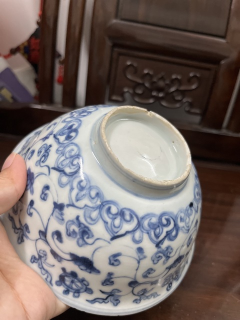 古玩陶瓷明成化青花碗拍賣,當前價格12800元