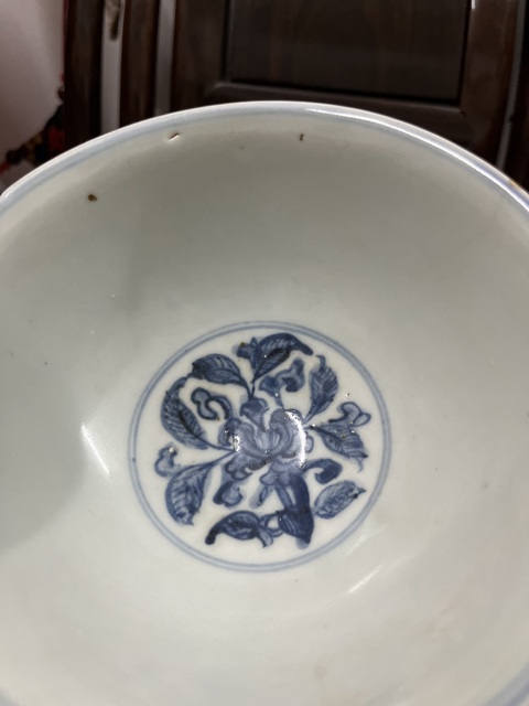 古玩陶瓷明成化青花碗拍賣,當前價格12800元