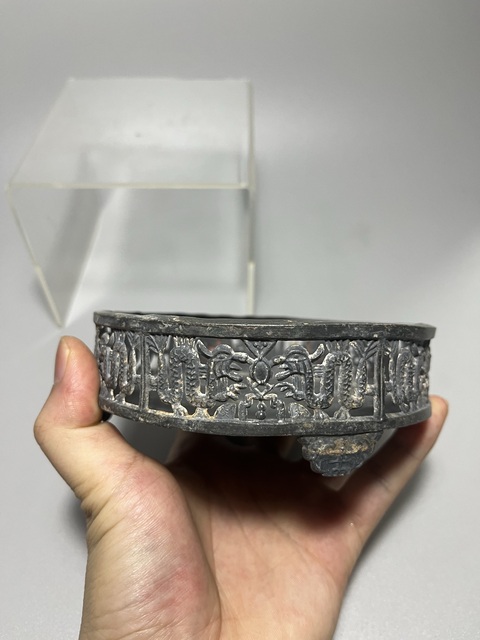 古玩銅器清代白銅錫質洗拍賣,當前價格0元