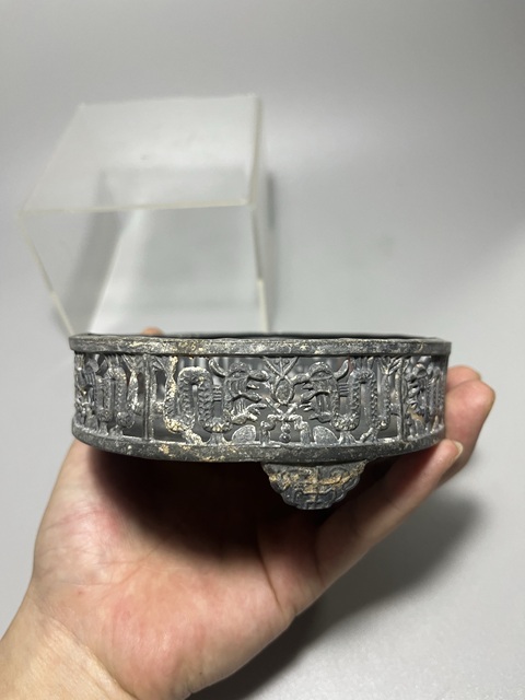 古玩銅器清代白銅錫質洗拍賣,當前價格0元