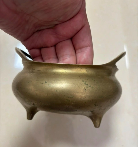 古玩銅器爐子真品鑒賞圖