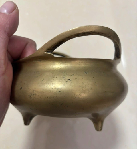 古玩銅器爐子真品鑒賞圖