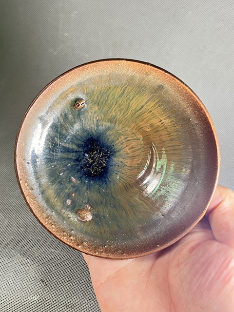 古玩陶瓷南宋~茶洋窯兔毫盞拍賣，當(dāng)前價格5800元