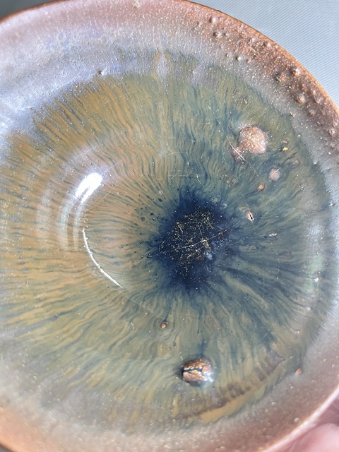 古玩陶瓷南宋~茶洋窯兔毫盞拍賣，當(dāng)前價格5800元