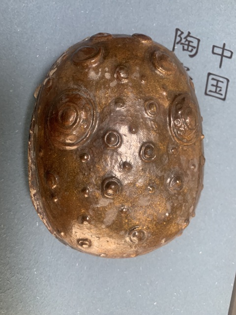 古玩陶瓷金蟾澄泥硯拍賣,當(dāng)前價(jià)格4500元