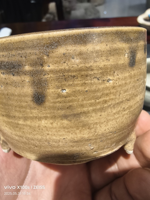 古玩陶瓷褐釉香爐拍賣,當(dāng)前價格3580元