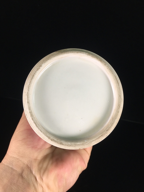 古玩陶瓷乾隆青花山水人物紋雞腿瓶拍賣,當前價格1188元